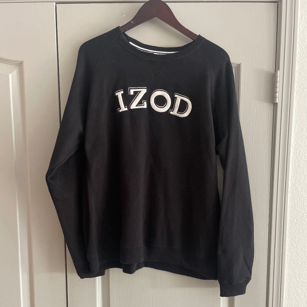 Izod Performx Black Sweatshirt Xl